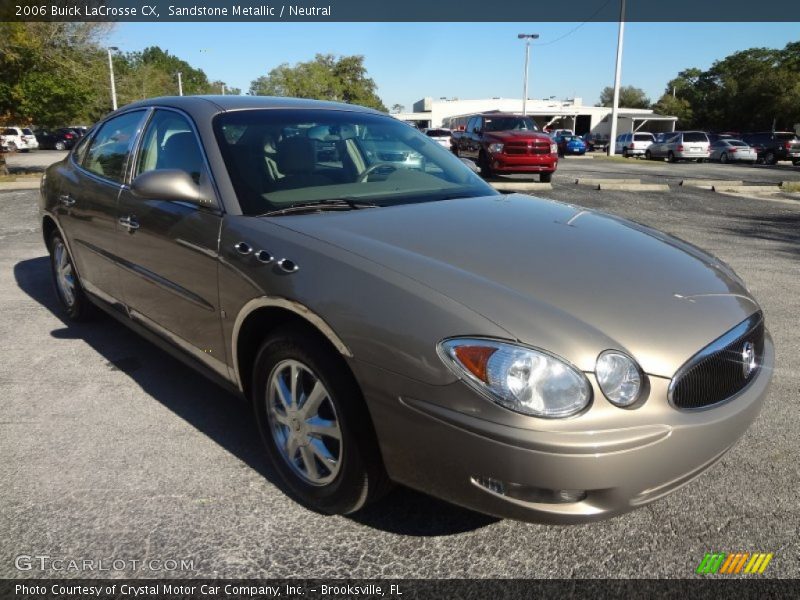 Sandstone Metallic / Neutral 2006 Buick LaCrosse CX