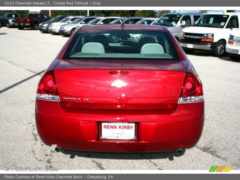 Crystal Red Tintcoat / Gray 2013 Chevrolet Impala LT