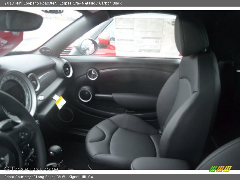 Eclipse Gray Metallic / Carbon Black 2013 Mini Cooper S Roadster