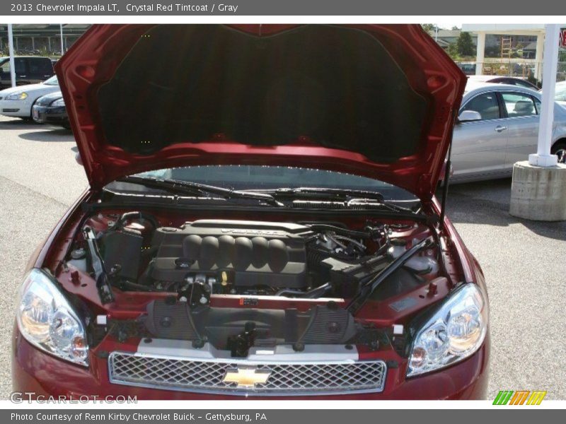Crystal Red Tintcoat / Gray 2013 Chevrolet Impala LT
