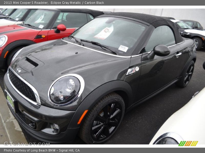 Eclipse Gray Metallic / Carbon Black 2013 Mini Cooper S Roadster