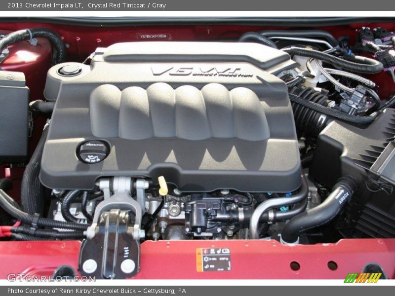 Crystal Red Tintcoat / Gray 2013 Chevrolet Impala LT