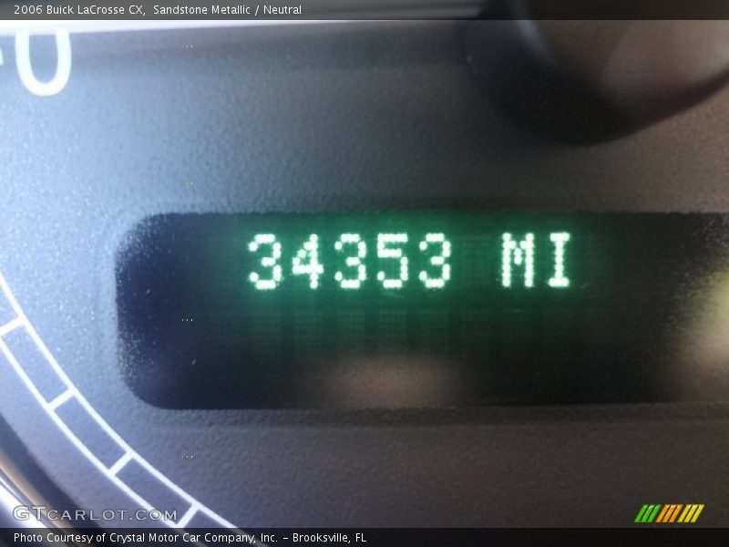 Sandstone Metallic / Neutral 2006 Buick LaCrosse CX