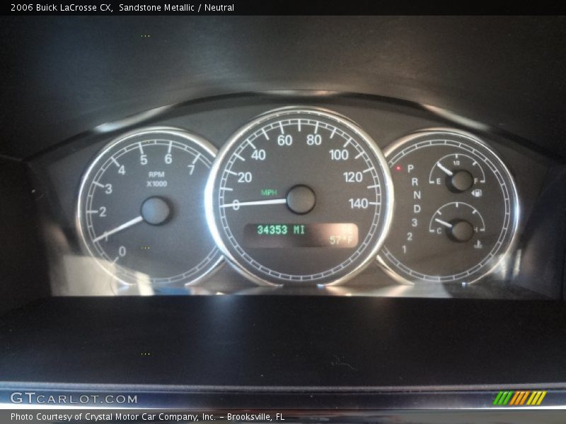 Sandstone Metallic / Neutral 2006 Buick LaCrosse CX