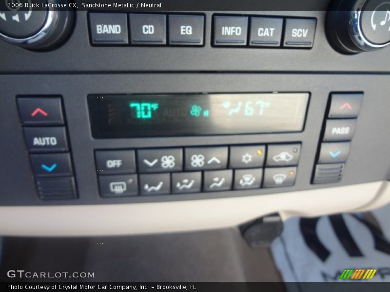 Sandstone Metallic / Neutral 2006 Buick LaCrosse CX