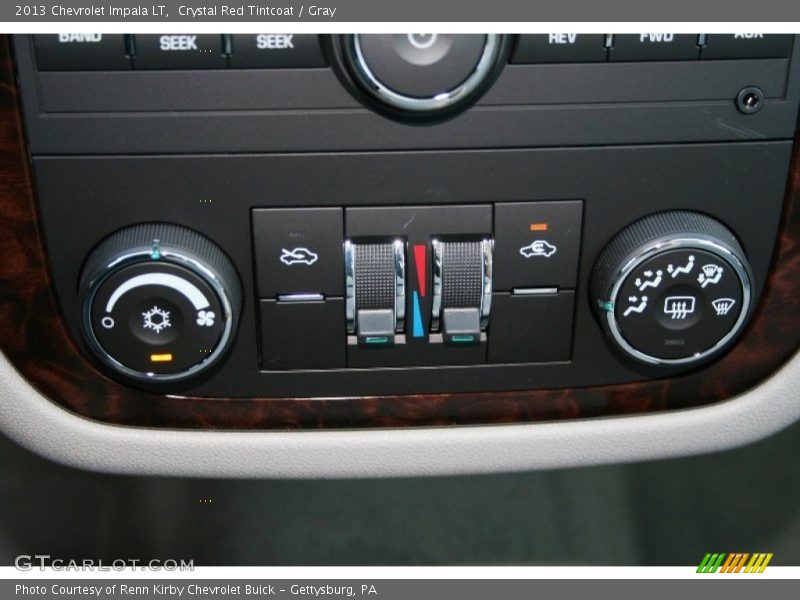 Crystal Red Tintcoat / Gray 2013 Chevrolet Impala LT