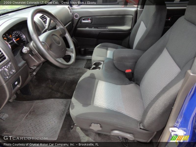 Deep Navy Blue / Ebony 2009 Chevrolet Colorado LT Crew Cab