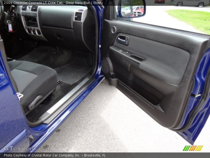 Deep Navy Blue / Ebony 2009 Chevrolet Colorado LT Crew Cab