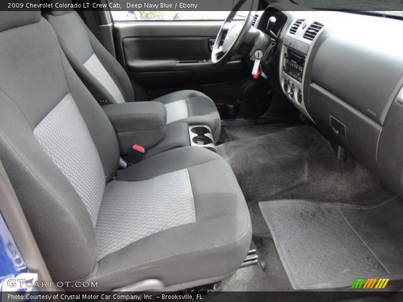 Deep Navy Blue / Ebony 2009 Chevrolet Colorado LT Crew Cab