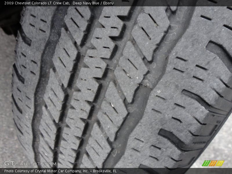 Deep Navy Blue / Ebony 2009 Chevrolet Colorado LT Crew Cab
