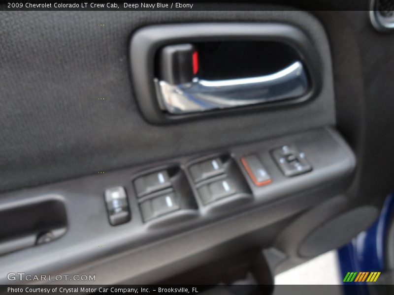 Deep Navy Blue / Ebony 2009 Chevrolet Colorado LT Crew Cab