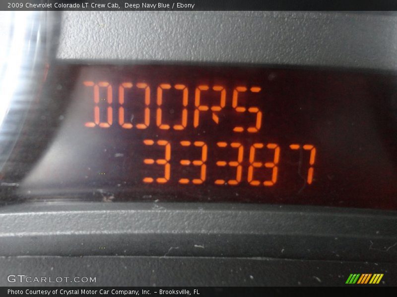 Deep Navy Blue / Ebony 2009 Chevrolet Colorado LT Crew Cab