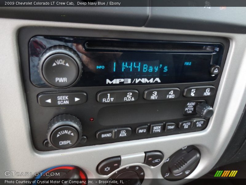Deep Navy Blue / Ebony 2009 Chevrolet Colorado LT Crew Cab