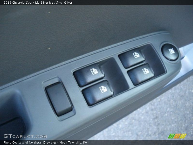 Silver Ice / Silver/Silver 2013 Chevrolet Spark LS