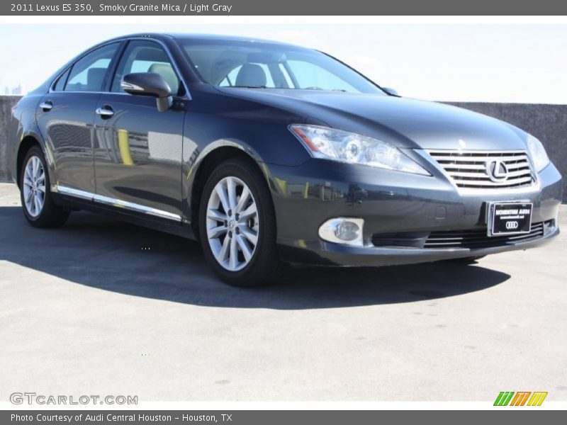 Smoky Granite Mica / Light Gray 2011 Lexus ES 350