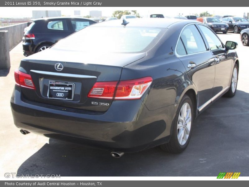 Smoky Granite Mica / Light Gray 2011 Lexus ES 350