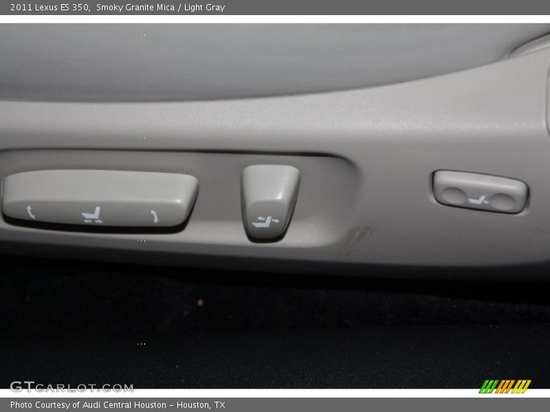 Smoky Granite Mica / Light Gray 2011 Lexus ES 350