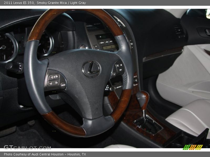 Smoky Granite Mica / Light Gray 2011 Lexus ES 350