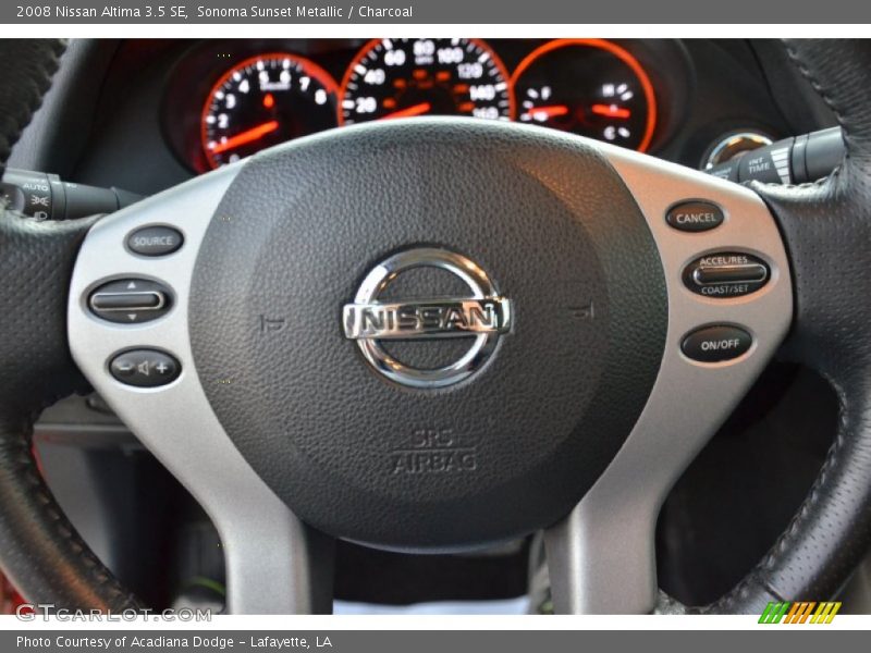 Sonoma Sunset Metallic / Charcoal 2008 Nissan Altima 3.5 SE