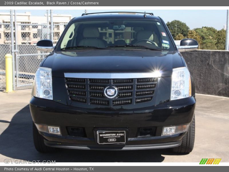 Black Raven / Cocoa/Cashmere 2009 Cadillac Escalade