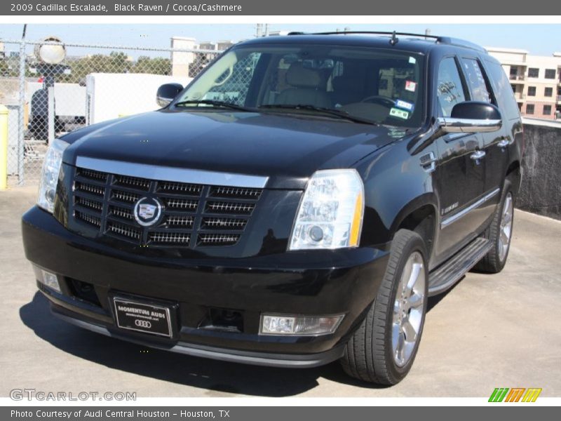 Black Raven / Cocoa/Cashmere 2009 Cadillac Escalade