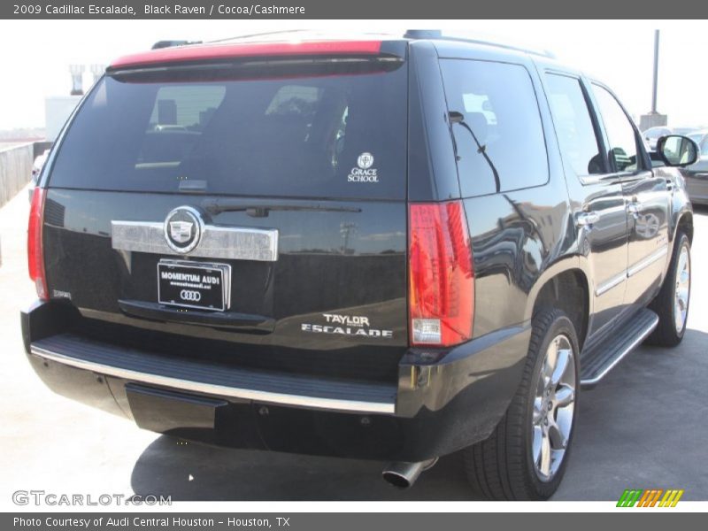 Black Raven / Cocoa/Cashmere 2009 Cadillac Escalade