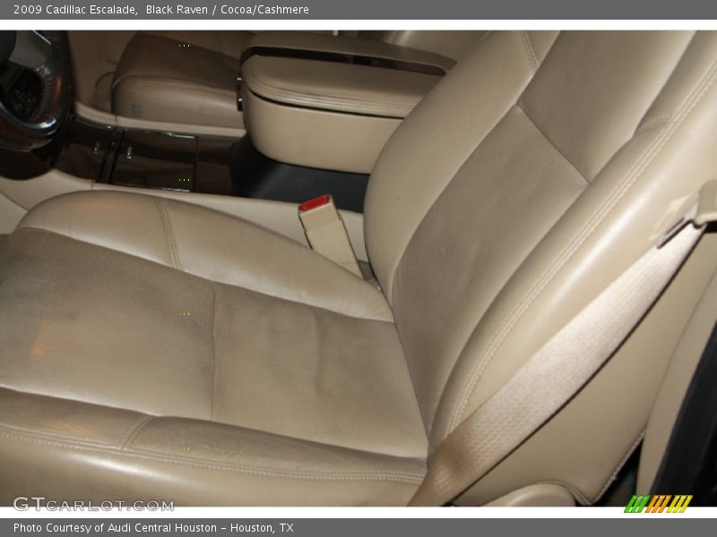 Black Raven / Cocoa/Cashmere 2009 Cadillac Escalade