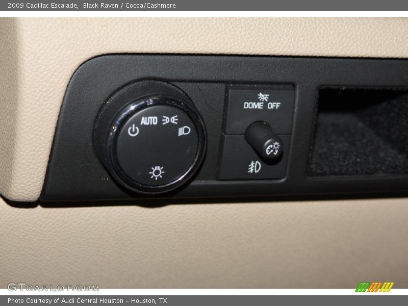 Black Raven / Cocoa/Cashmere 2009 Cadillac Escalade