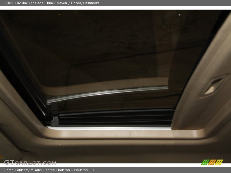 Black Raven / Cocoa/Cashmere 2009 Cadillac Escalade