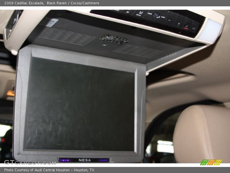 Black Raven / Cocoa/Cashmere 2009 Cadillac Escalade