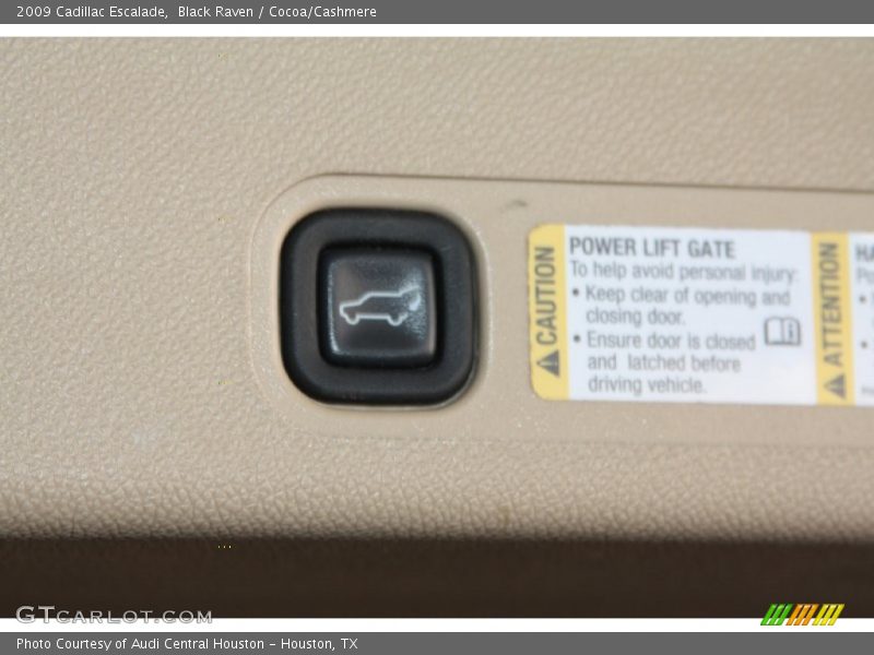 Black Raven / Cocoa/Cashmere 2009 Cadillac Escalade