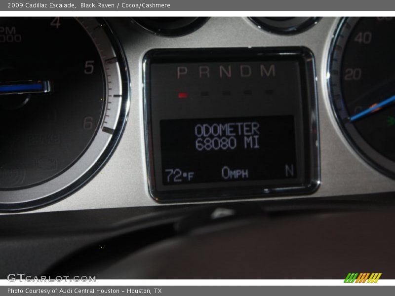 Black Raven / Cocoa/Cashmere 2009 Cadillac Escalade