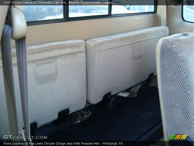Emerald Green Metallic / Agate 1997 Dodge Dakota SLT Extended Cab 4x4