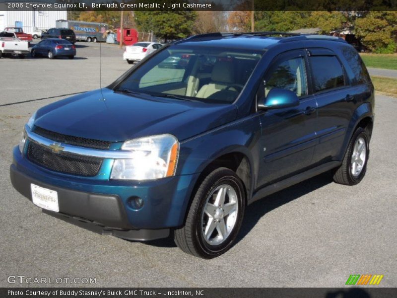 Bermuda Green Metallic / Light Cashmere 2006 Chevrolet Equinox LT