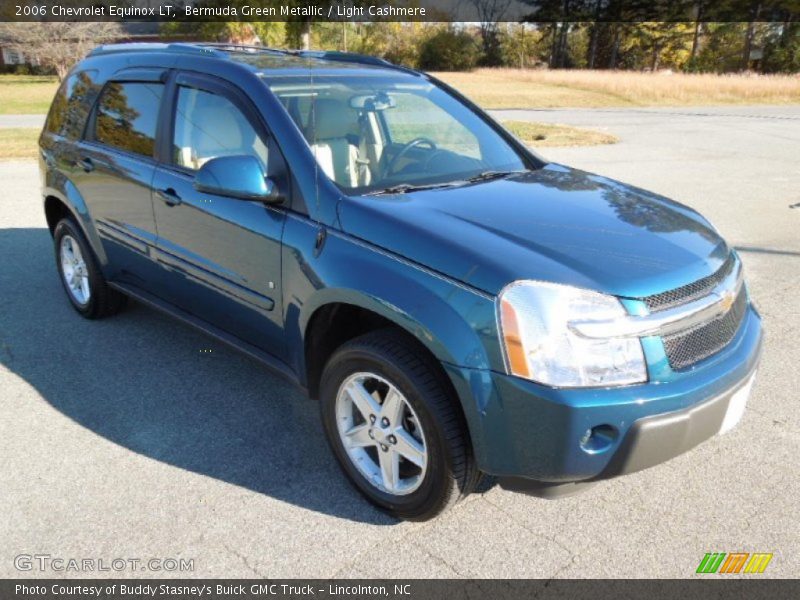 Bermuda Green Metallic / Light Cashmere 2006 Chevrolet Equinox LT