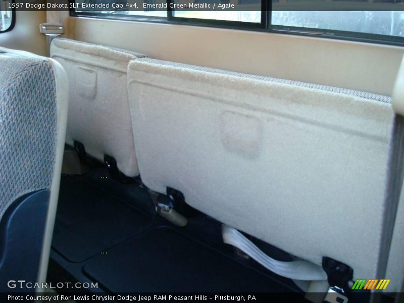 Emerald Green Metallic / Agate 1997 Dodge Dakota SLT Extended Cab 4x4