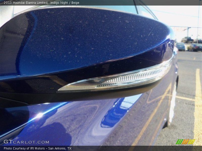 Indigo Night / Beige 2013 Hyundai Elantra Limited