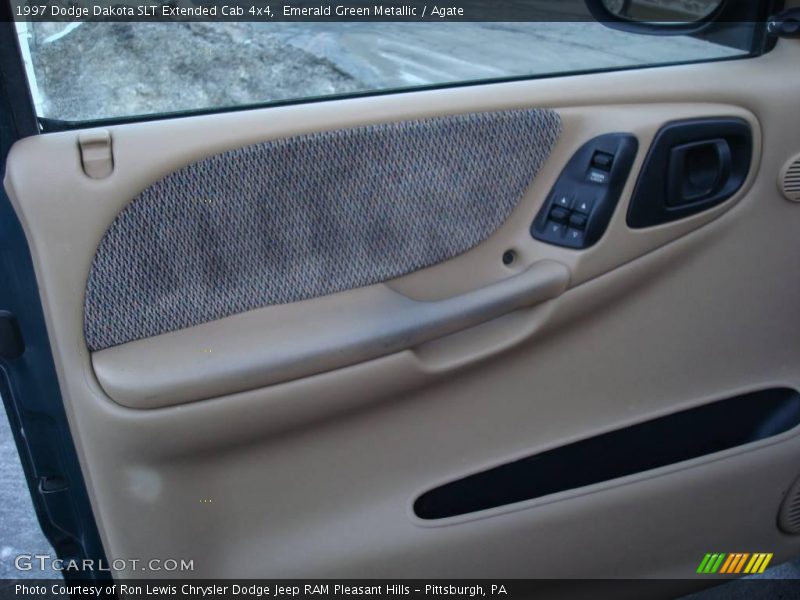 Emerald Green Metallic / Agate 1997 Dodge Dakota SLT Extended Cab 4x4