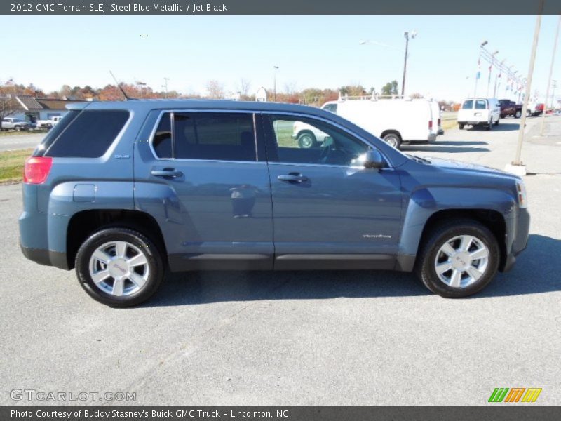 Steel Blue Metallic / Jet Black 2012 GMC Terrain SLE