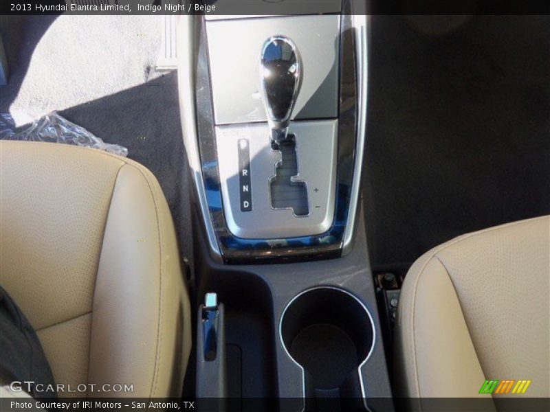 Indigo Night / Beige 2013 Hyundai Elantra Limited