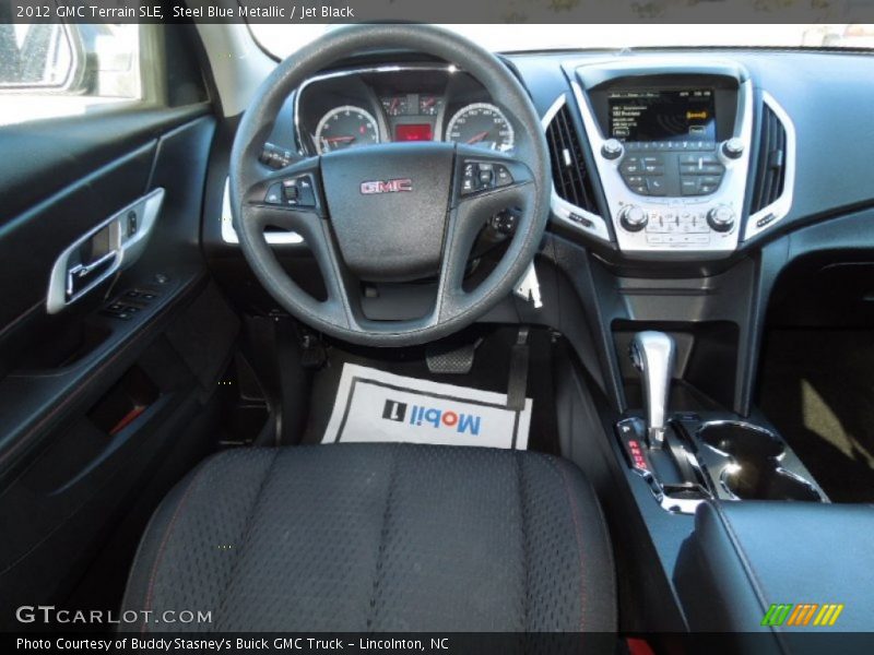 Steel Blue Metallic / Jet Black 2012 GMC Terrain SLE