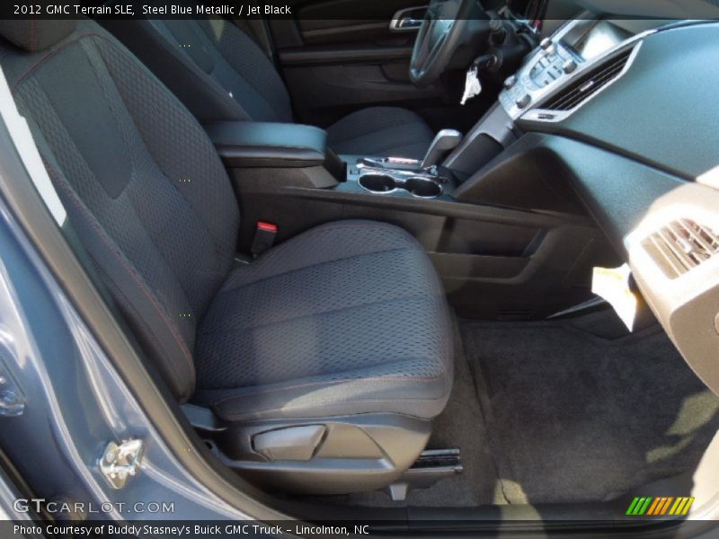 Steel Blue Metallic / Jet Black 2012 GMC Terrain SLE