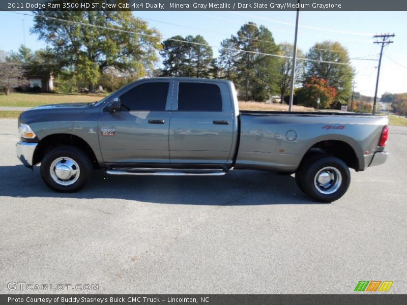 Mineral Gray Metallic / Dark Slate Gray/Medium Graystone 2011 Dodge Ram 3500 HD ST Crew Cab 4x4 Dually