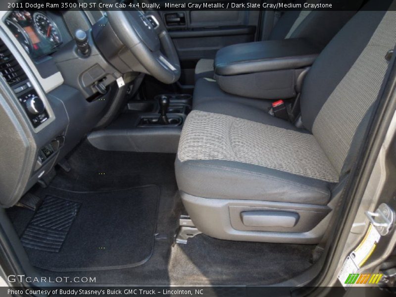 Mineral Gray Metallic / Dark Slate Gray/Medium Graystone 2011 Dodge Ram 3500 HD ST Crew Cab 4x4 Dually
