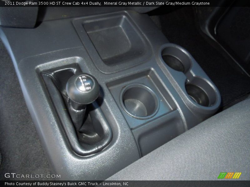 Mineral Gray Metallic / Dark Slate Gray/Medium Graystone 2011 Dodge Ram 3500 HD ST Crew Cab 4x4 Dually
