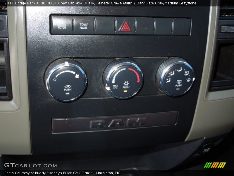 Mineral Gray Metallic / Dark Slate Gray/Medium Graystone 2011 Dodge Ram 3500 HD ST Crew Cab 4x4 Dually