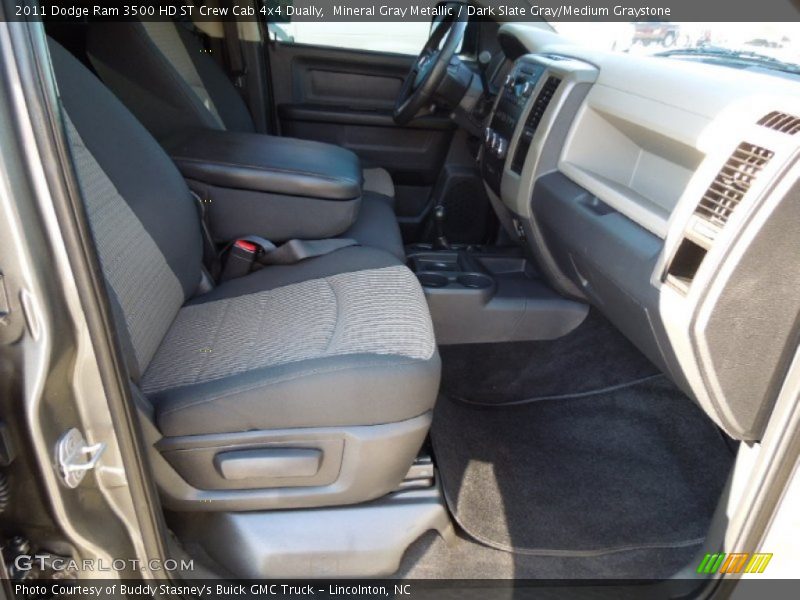 Mineral Gray Metallic / Dark Slate Gray/Medium Graystone 2011 Dodge Ram 3500 HD ST Crew Cab 4x4 Dually