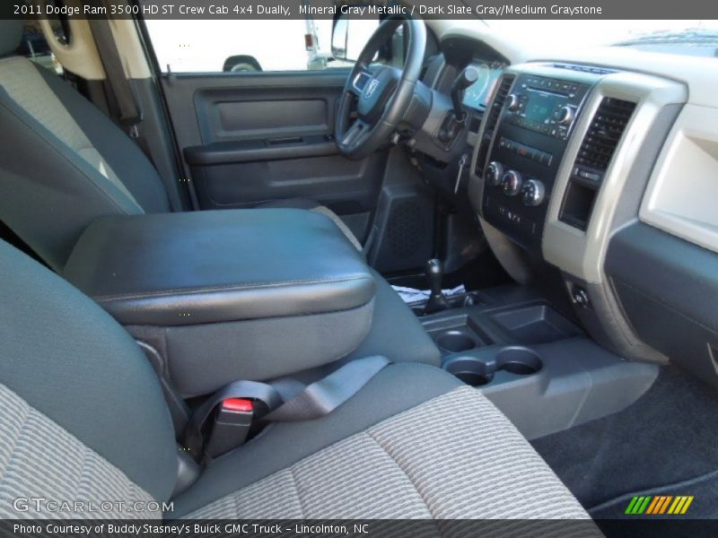 Mineral Gray Metallic / Dark Slate Gray/Medium Graystone 2011 Dodge Ram 3500 HD ST Crew Cab 4x4 Dually