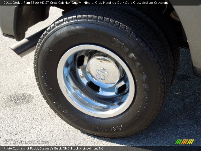Mineral Gray Metallic / Dark Slate Gray/Medium Graystone 2011 Dodge Ram 3500 HD ST Crew Cab 4x4 Dually