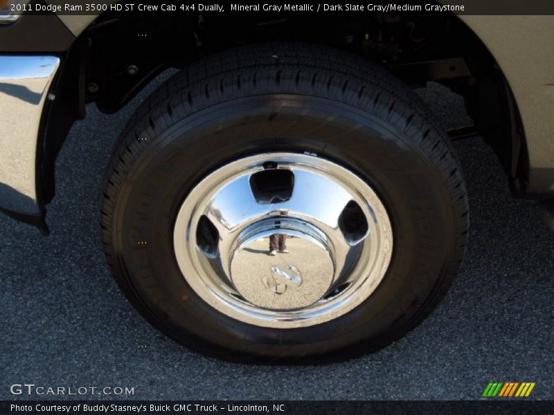 Mineral Gray Metallic / Dark Slate Gray/Medium Graystone 2011 Dodge Ram 3500 HD ST Crew Cab 4x4 Dually